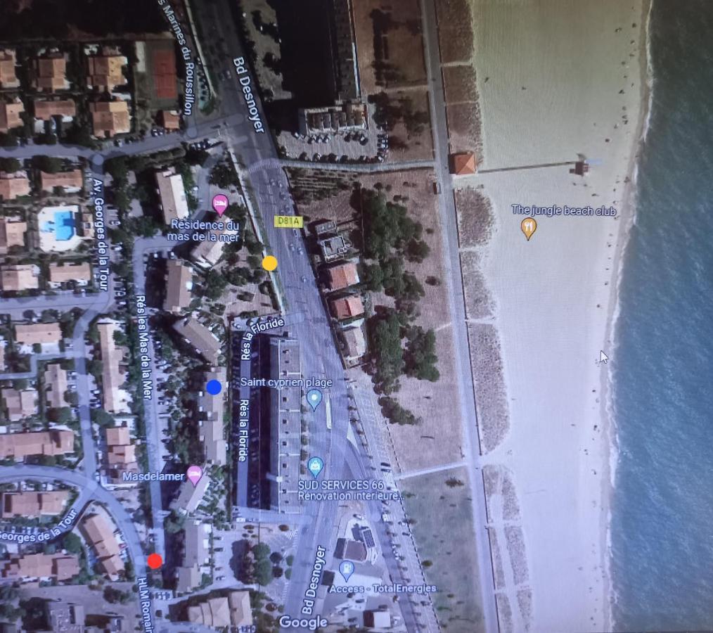 Appartement Saint Cyprien Plage Residence Les Mas De La Mer Dış mekan fotoğraf